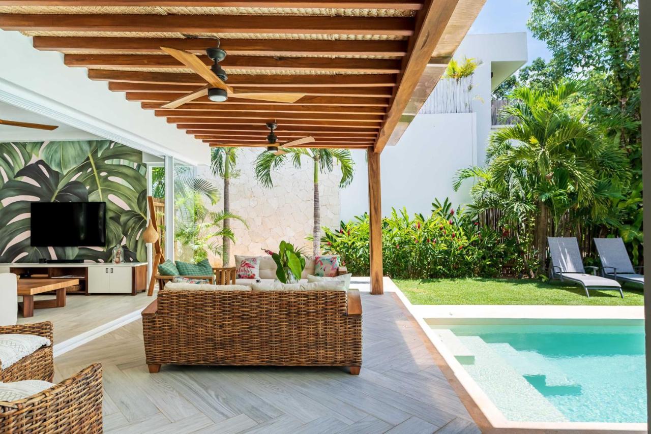 Villa Ek'Balam & Villa Flamingo, Luxury Villas, Private Pool, Private Garden, Jacuzzi, 24H Security Τουλούμ Εξωτερικό φωτογραφία