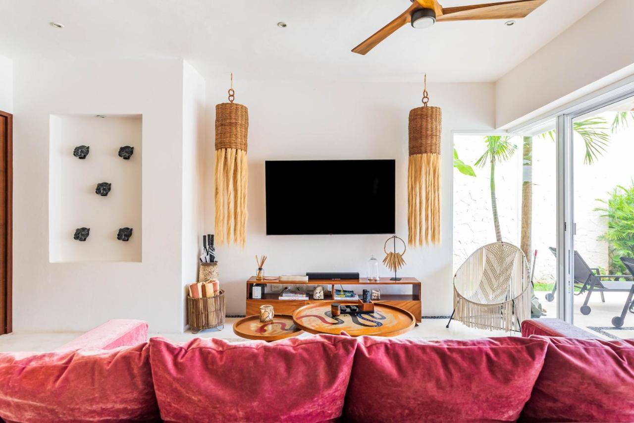 Villa Ek'Balam & Villa Flamingo, Luxury Villas, Private Pool, Private Garden, Jacuzzi, 24H Security Τουλούμ Εξωτερικό φωτογραφία