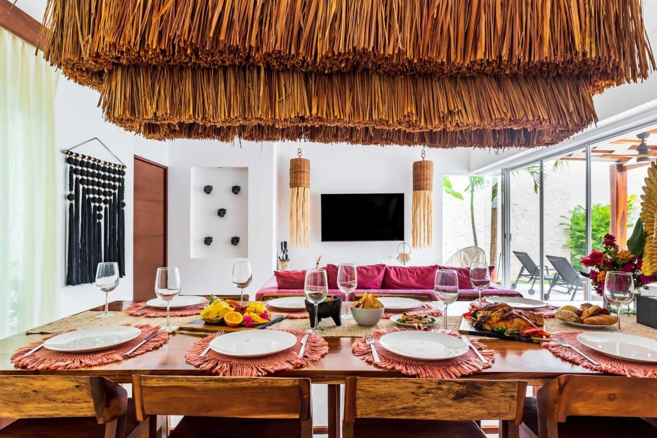 Villa Ek'Balam & Villa Flamingo, Luxury Villas, Private Pool, Private Garden, Jacuzzi, 24H Security Τουλούμ Εξωτερικό φωτογραφία