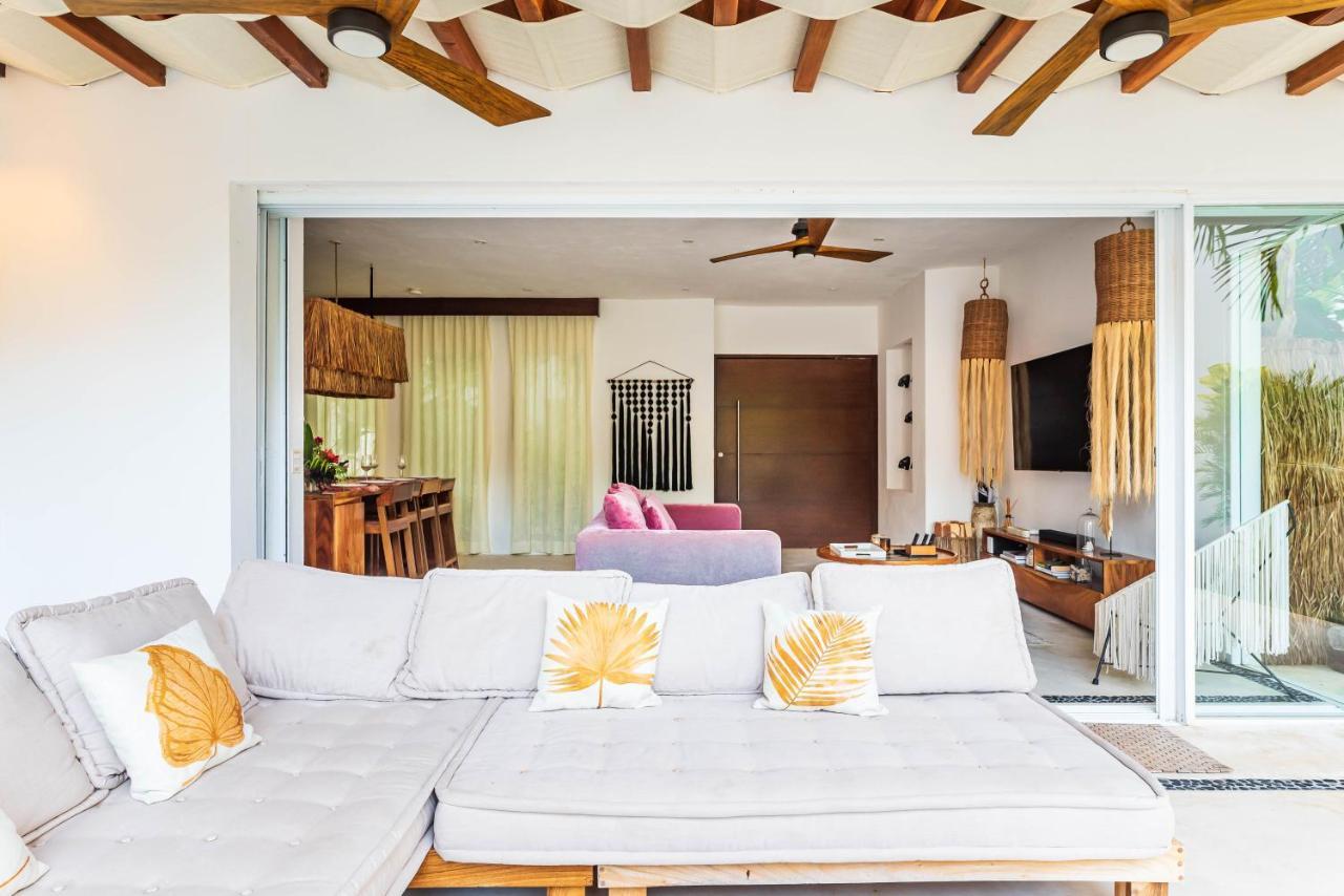 Villa Ek'Balam & Villa Flamingo, Luxury Villas, Private Pool, Private Garden, Jacuzzi, 24H Security Τουλούμ Εξωτερικό φωτογραφία