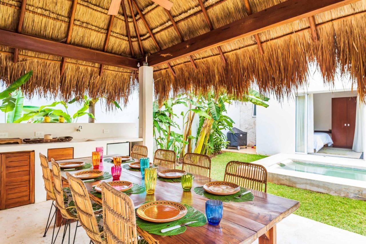 Villa Ek'Balam & Villa Flamingo, Luxury Villas, Private Pool, Private Garden, Jacuzzi, 24H Security Τουλούμ Εξωτερικό φωτογραφία