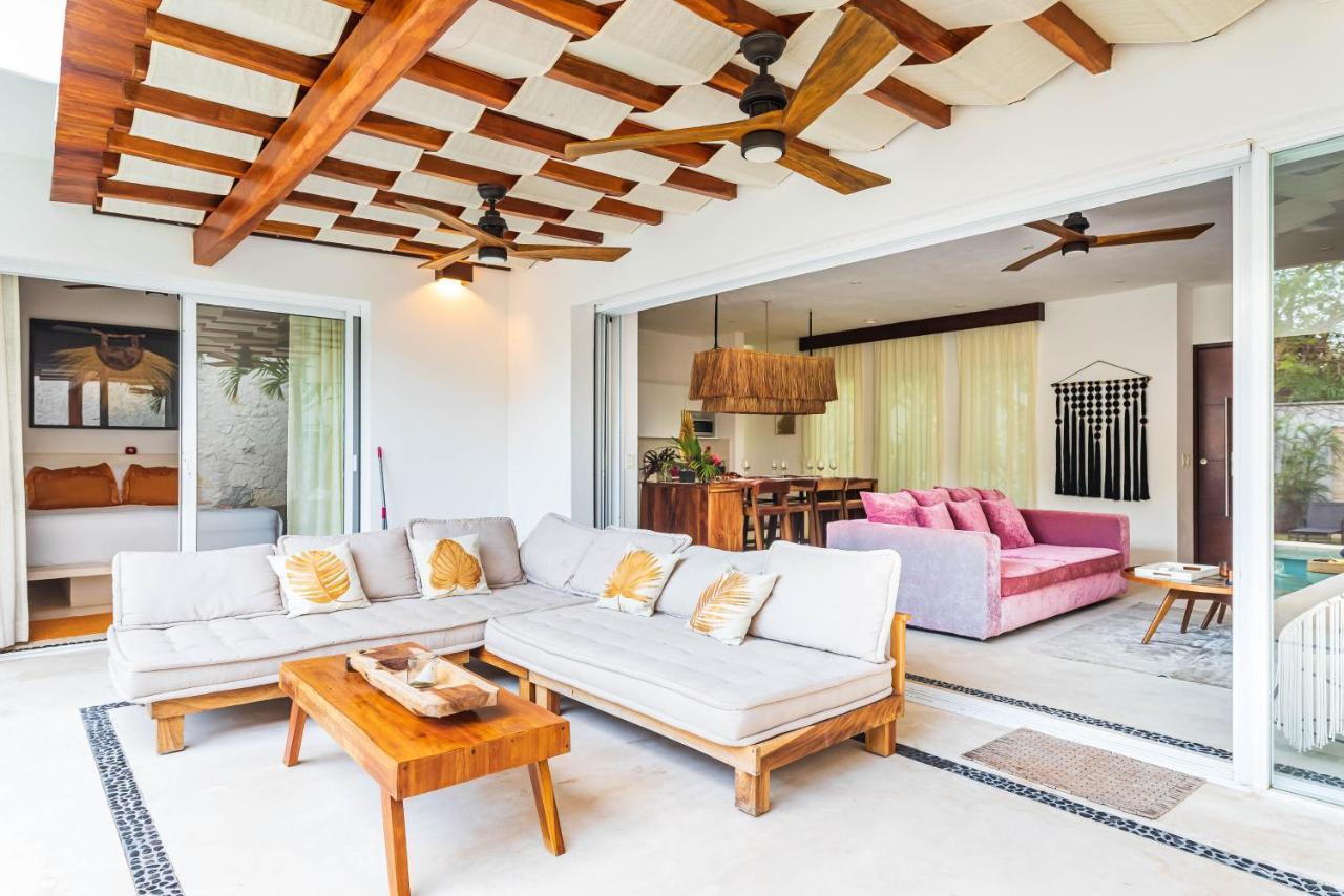 Villa Ek'Balam & Villa Flamingo, Luxury Villas, Private Pool, Private Garden, Jacuzzi, 24H Security Τουλούμ Εξωτερικό φωτογραφία
